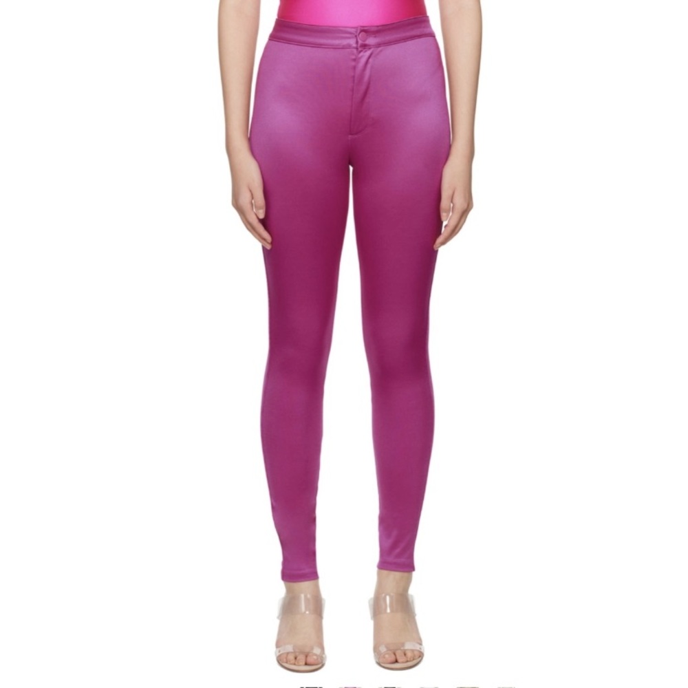 NWOT SKIMS Pink Disco Pants Size XXS